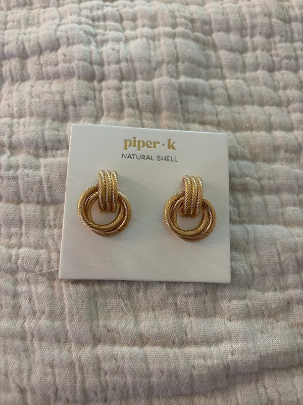 House of Harlow Gold Earrings - Image 2