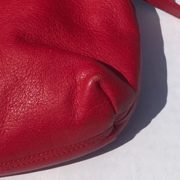 Borelli Genuine Leather Red‎ Bag Red - Image 10