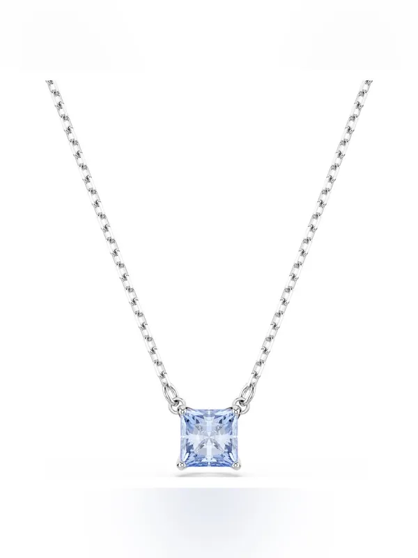 Swarovski NEW Matrix Baby Blue Crystal Pendant Necklace - Image 2