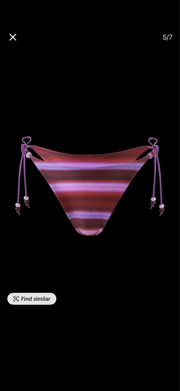 Tiger Mist Bikini Set purple  - Image 4