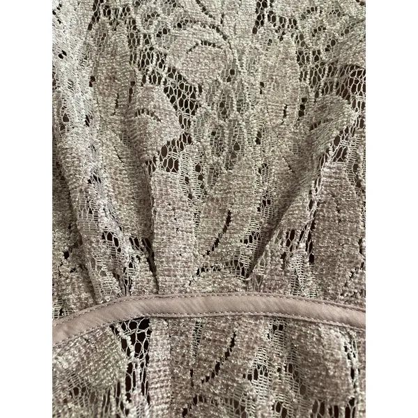Free People Ruby Lacy Mauve Dress Small - Image 9