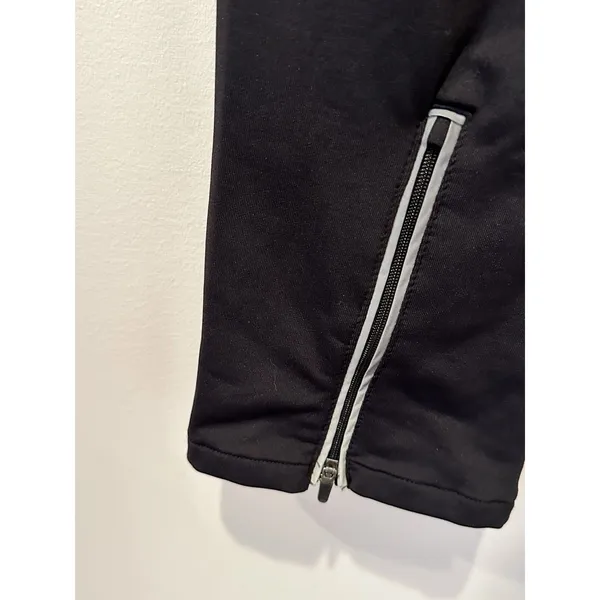 Title Nine Black Pants Ankle Zippers Pockets Size L Large EUC! - Image 5
