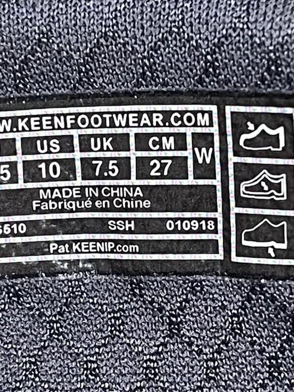 Keen Terradora Gray Women's Waterproof Hiking Shoes Size 10 - Image 3
