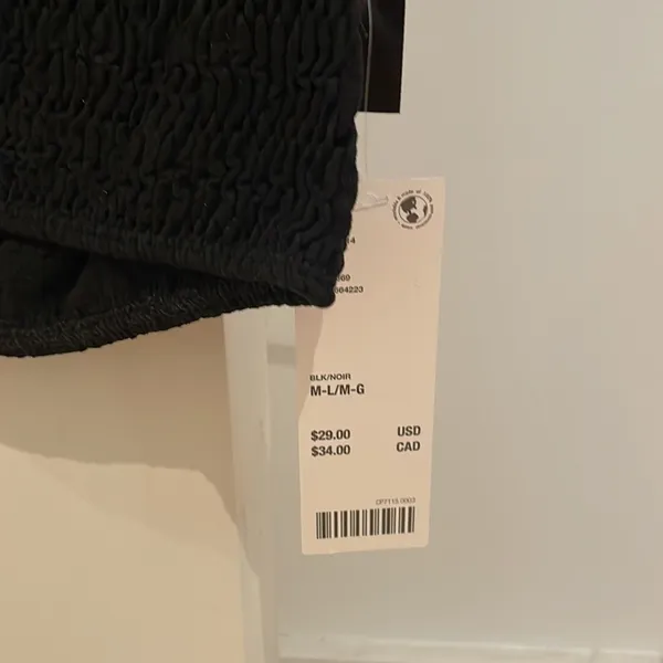 Urban Outfitters Black Out from Under Moxie seamless textured bra top Size M/L - Image 8