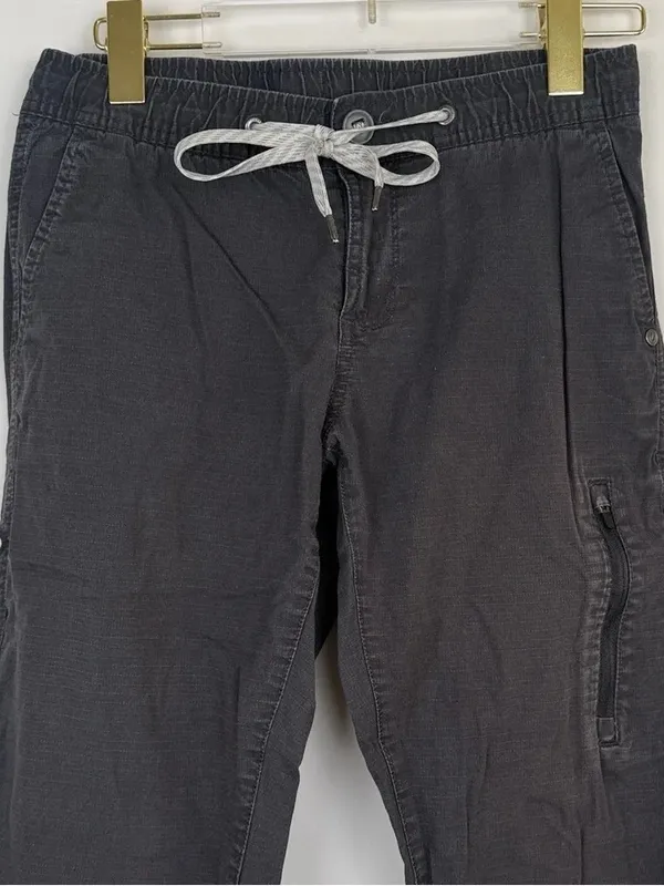 Vuori Ripstop Climber Utility Pants Women’s Outdoor Cotton Gray Stretch Cargo XS - Image 2