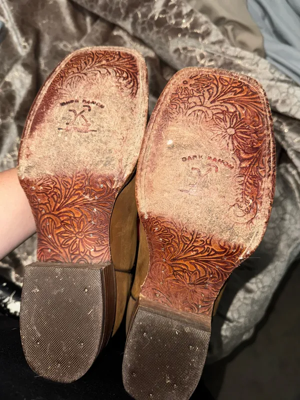 Cowgirl boots Brown Size 9.5 - Image 3