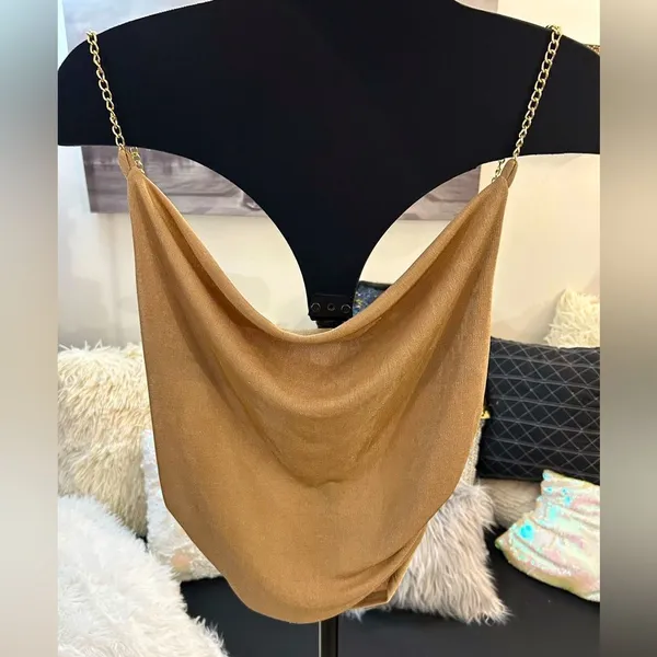 Chic‎ Gold Chain Strap Size XL - Image 2