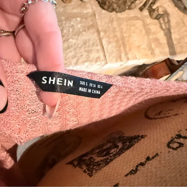 SHEIN Blush Knit Top - Image 5