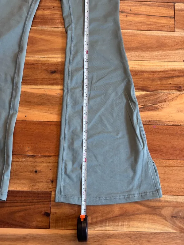 PUMA Essentials Script Flare Mint Green Leggings - Image 8