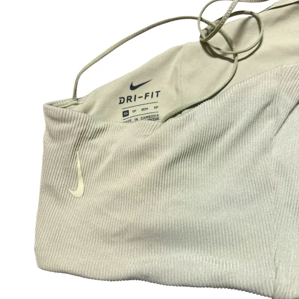 Nike Luxe Yoga Strappy Tank Sage Green - Image 6