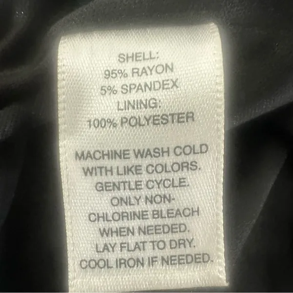 White House Black‎ Market Strapless Maxi Dress XS Black Ivory Y2K Graduation - Image 6