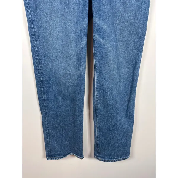 Madewell Perfect Vintage Straight Jean Women 29 Blue High Rise Classic Denim - Image 2