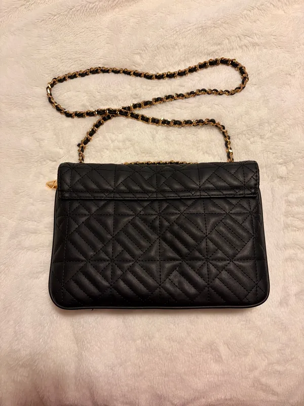 Custom designer quilted purse Black - Image 4