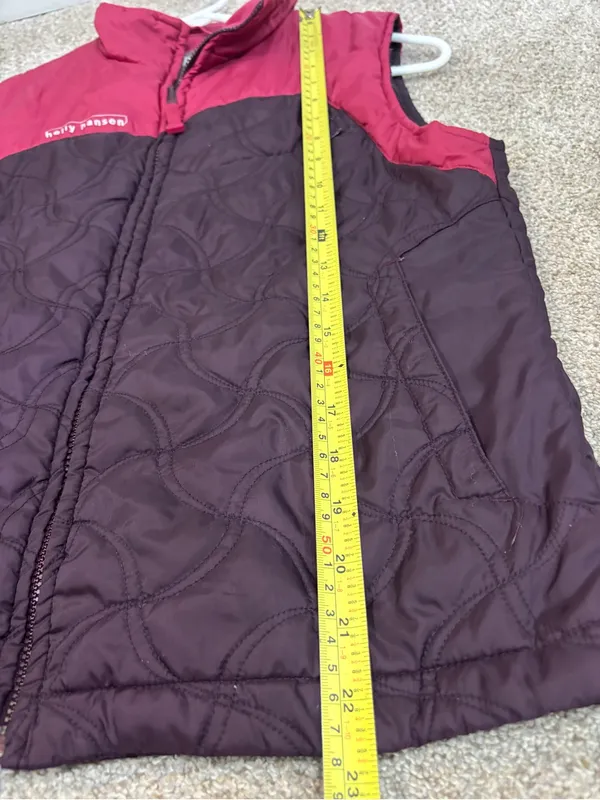Helly Hansen HH Puffer Vest Womens Medium Quilted Full Zip Outdoor Hiking - Image 2