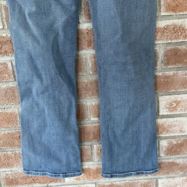 7 For All Mankind Cropped Bootcut Jeans Size 28 - Image 5
