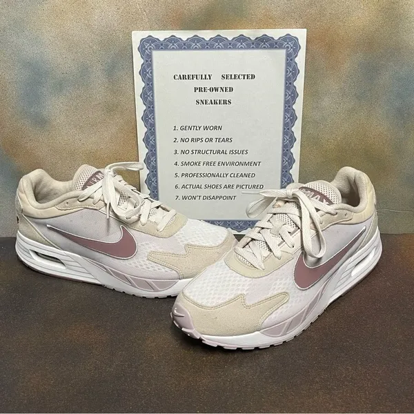 Nike Air Max Solo Beige Women's Sneakers Size 11M - Image 2
