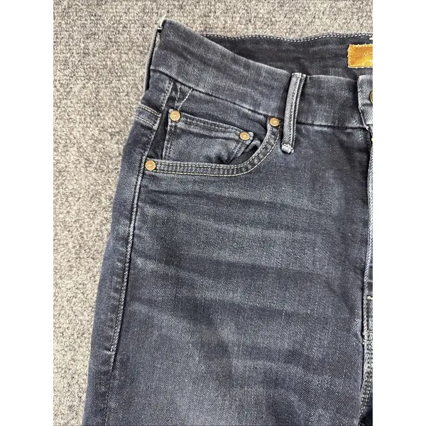 MOTHER High Waisted Looker Jeans Womens 27 Dark Wash Skinny Stretch Designer - Image 3