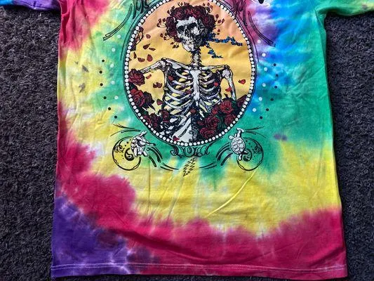 Grateful Dead Tie Dye Tee Size Medium - Image 8