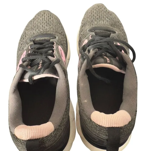 Brooks Womens Transmit 3 Running Shoes Black Pink Size 11 Walking Sneakers - Image 10