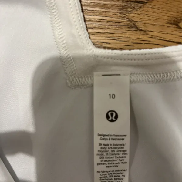 Lululemon Ribbed Softstreme Cropped Tank New with tags - bone - Image 4