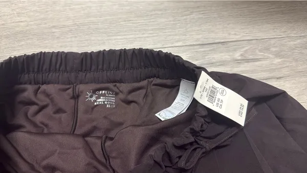 Aerie Pleated Brown skort with bows - Image 5