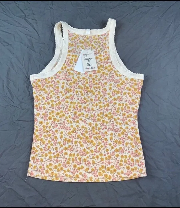 NEW Tank Top Yellow Size M - Image 5