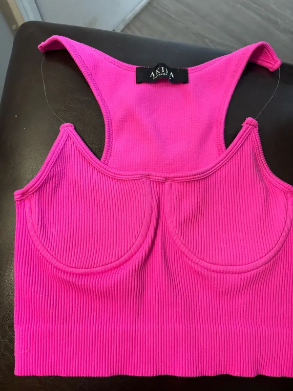 Hot pink tee Sz.small - Image 7