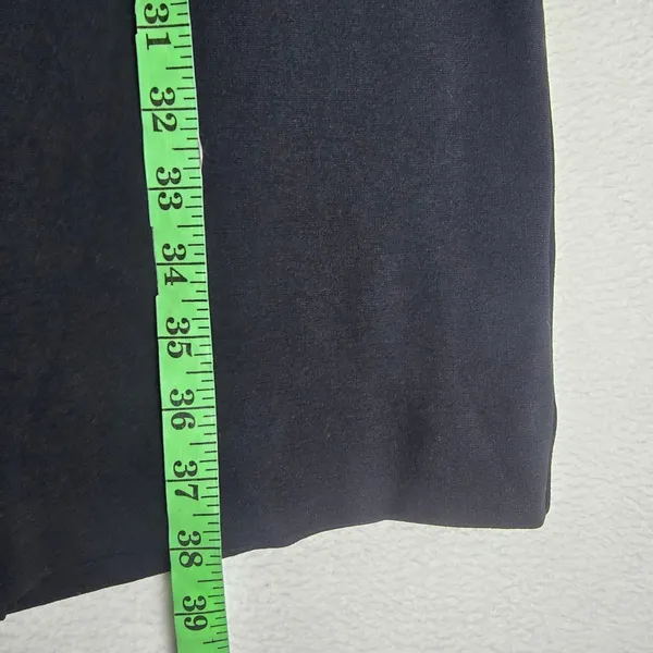 J. Crew -1209 Black‎ Sleeveless Sheath Dress L1378 Ponte Knit Sleeveless Size 8 - Image 10