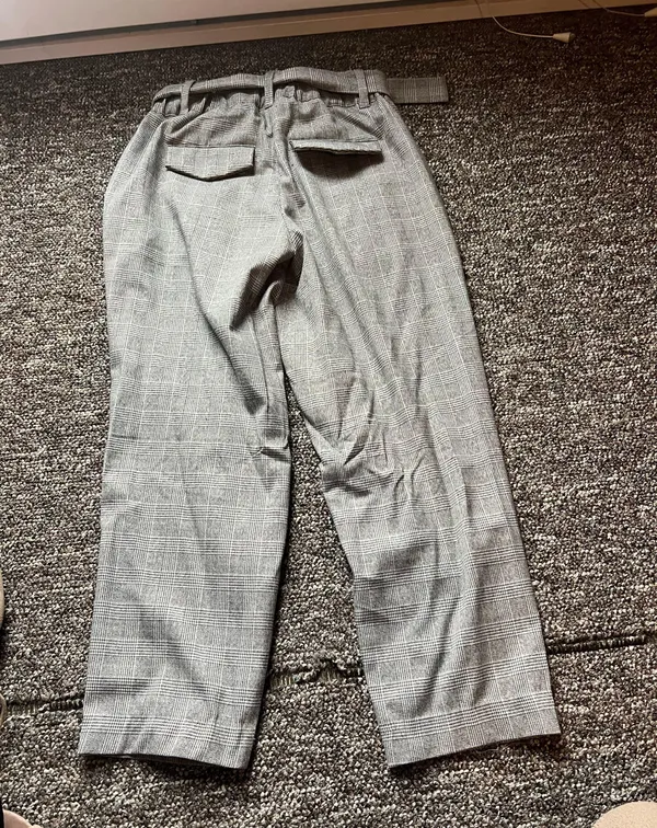 A New Day Plaid Tie Waist Pants - Image 3