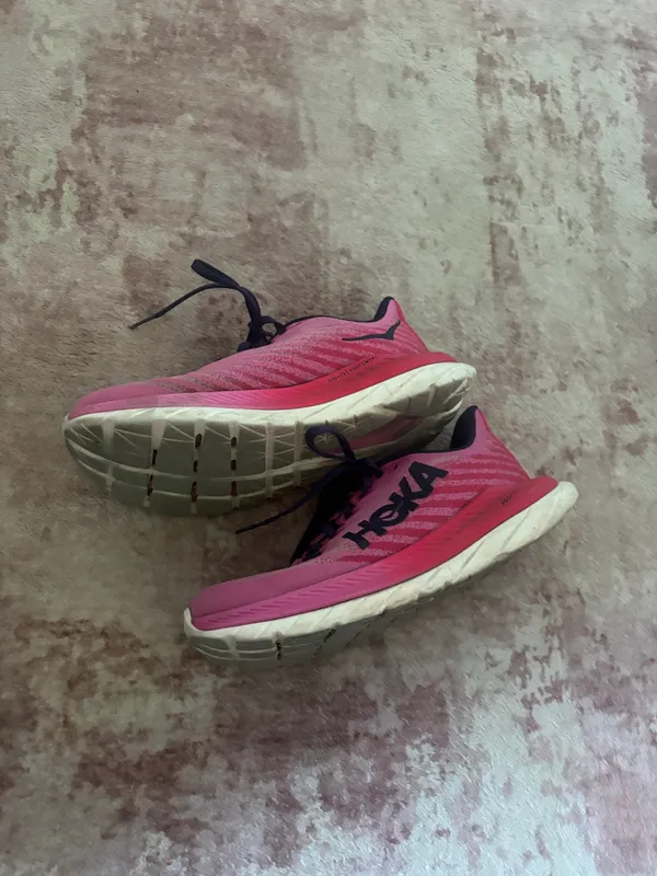 Pink Hoka Women’s Mach 5 Running Shoes - Image 2