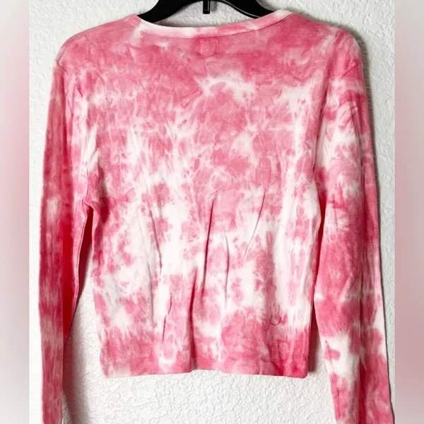 Urban Outfitters BDG Pink Tie Dye Long Sleeve shirt, Worn Once, Great Condition - Image 2