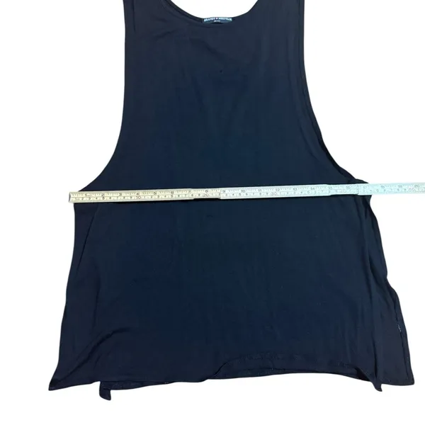 Brandy Melville Black Tank Top with open sides‎ one size - Image 6