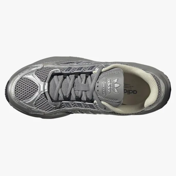 Adidas Ozmillen Sneakers Women 6.5 Gray Purple Y2K Chunky Dad Shoes NWT - Image 3