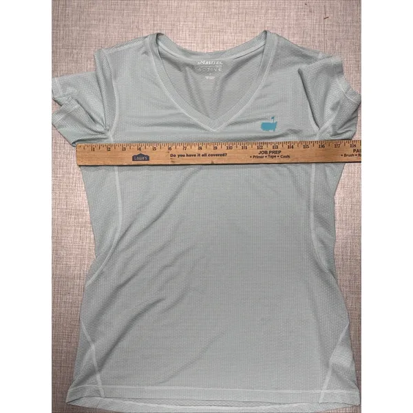 Masters Tech Active Women's T-shirt Sz Small Athleisure‎ Green Fitted Golf - Image 7
