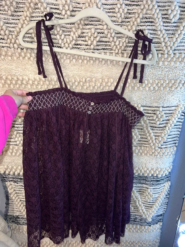 Free People Rule The World Lace Romper - Image 2