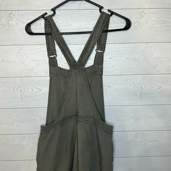 Divided gray Bib shorts with adjustable shoulder straps Size 4 - Image 4