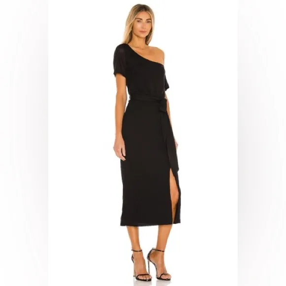 Lovers + Friends Eden Midi Dress in black NWT - Image 2