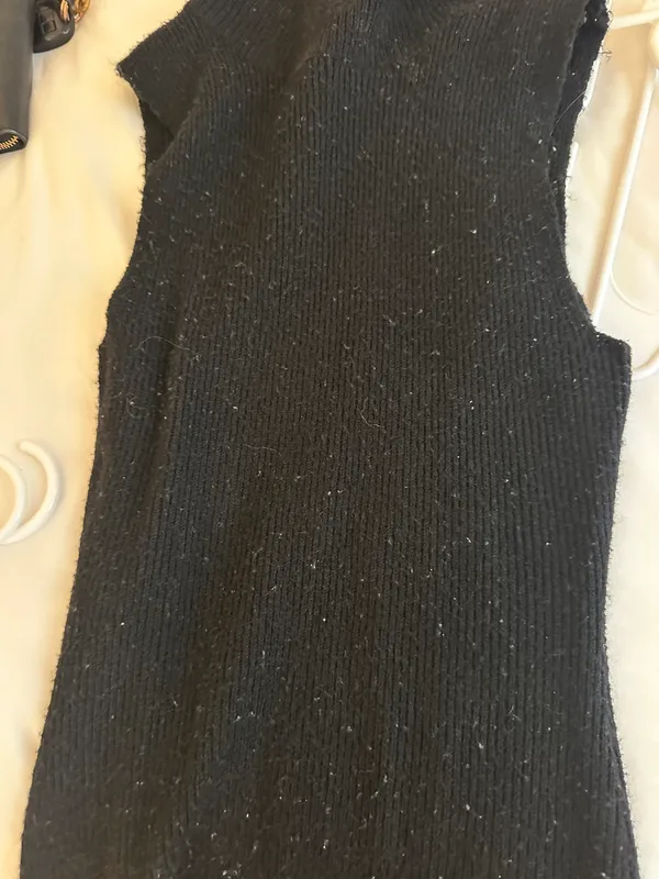 Topshop Sleeveless Turtleneck Sweater Dress - Image 5