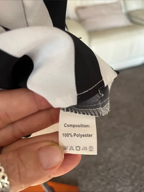 Brenda Black & White Striped Tank Top - Image 3