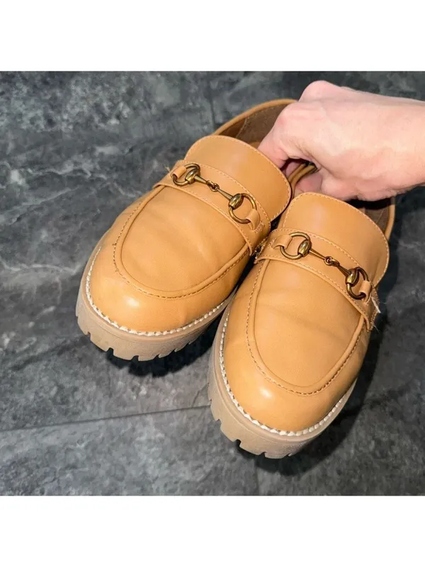 a new day Tan Loafer Shoes Size 8.5 - Image 6
