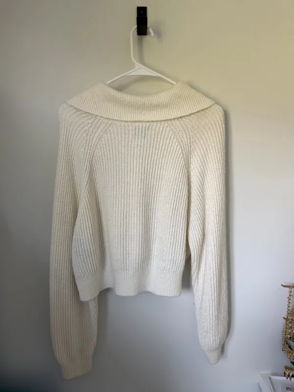 Urban Outfitters Cream Sweater - Image 2