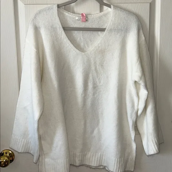 Z Supply Womens Weekender Soft Modern Sweater‎ in Color Sea Salt Size Small - Image 11