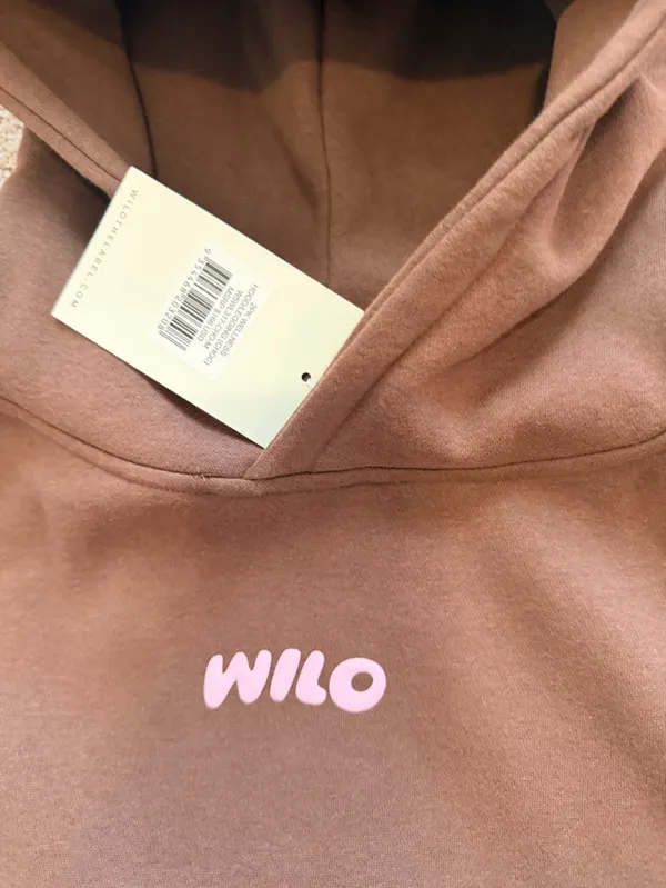 Wilo The Label Brown Hoodie & Ribbed Leggings Medium Relaxed Fit Lounge Set NWT - Image 7