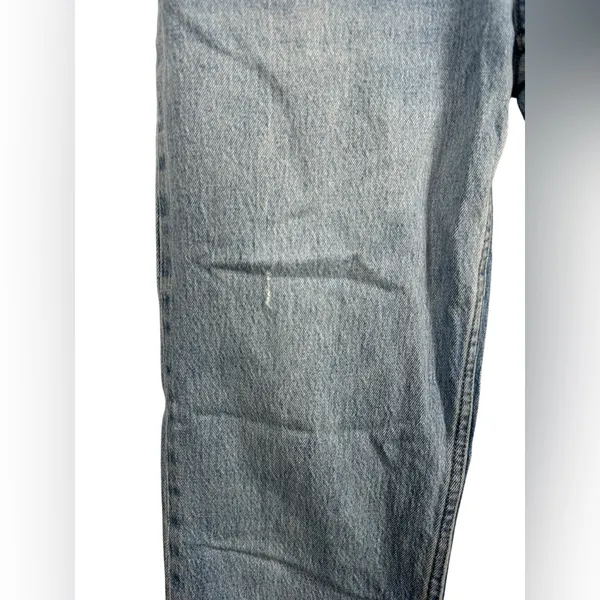 Abercrombie & Fitch 90s Straight Jeans Womens Size 28 Light Wash High Rise Denim - Image 10