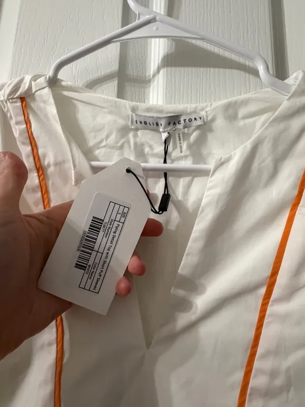 English Factory Puff Sleeve Top - Image 3