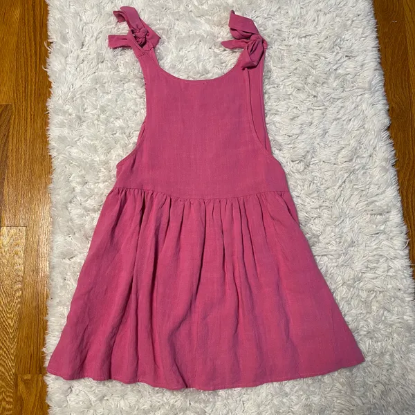 PacSun LA Hearts Tie Strap Babydoll Mini Dress - Image 5