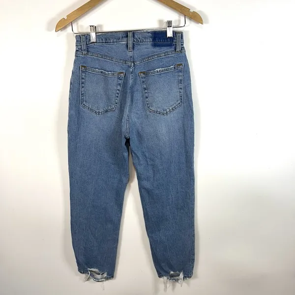 Abercrombie & Fitch the ankle straight ultra high rise jean Sz 4 Curve Love‎ - Image 5