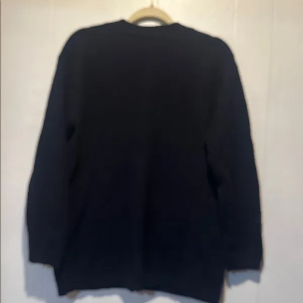 Chaus ‎ navy wool cardigan size M eclectic grandpa - Image 5