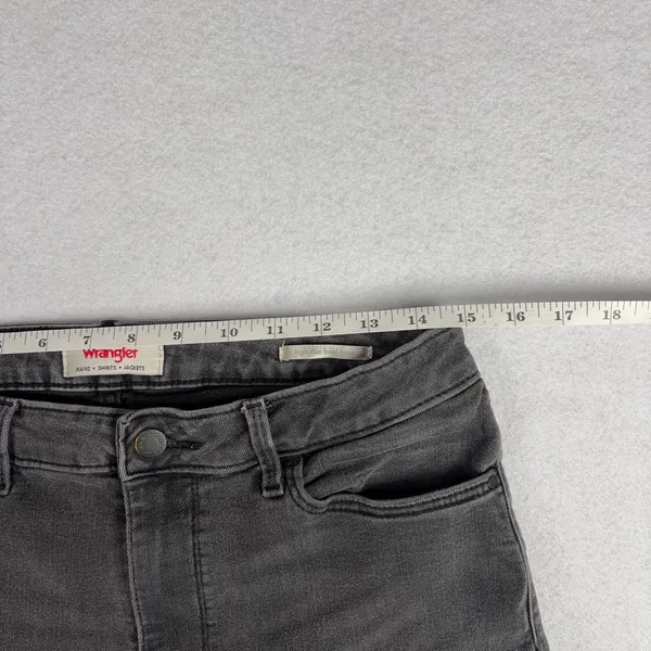 Wrangler High Rise Bold Bootcut Jeans Women's 12x30 Black Western Casual Y2K EUC - Image 6