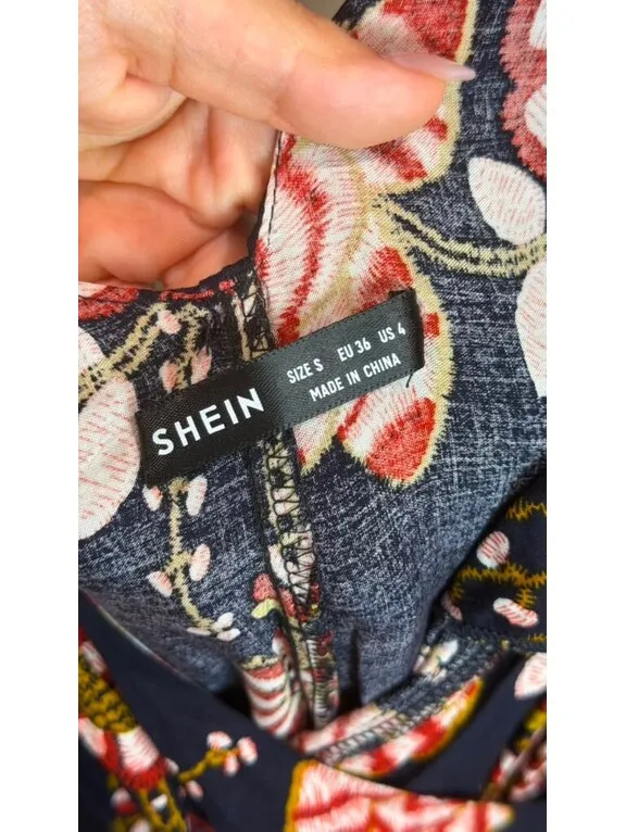 Size S C NWOT Gorgeous Black Floral Boho Maxi Dress - Image 4